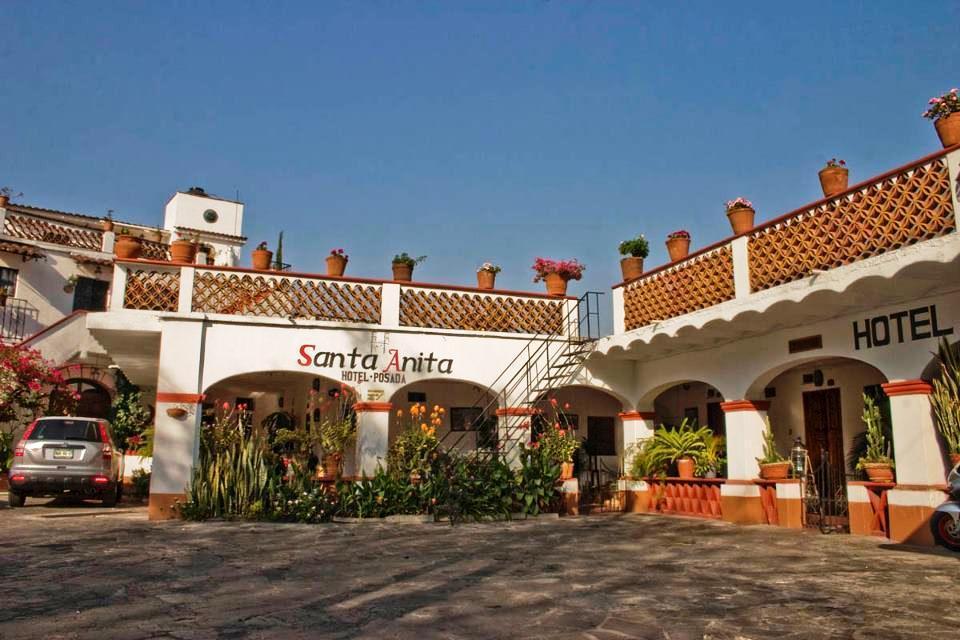 Hotel Posada Santa Anita แท็กซ์โก เด อลาร์คอน ภายนอก รูปภาพ