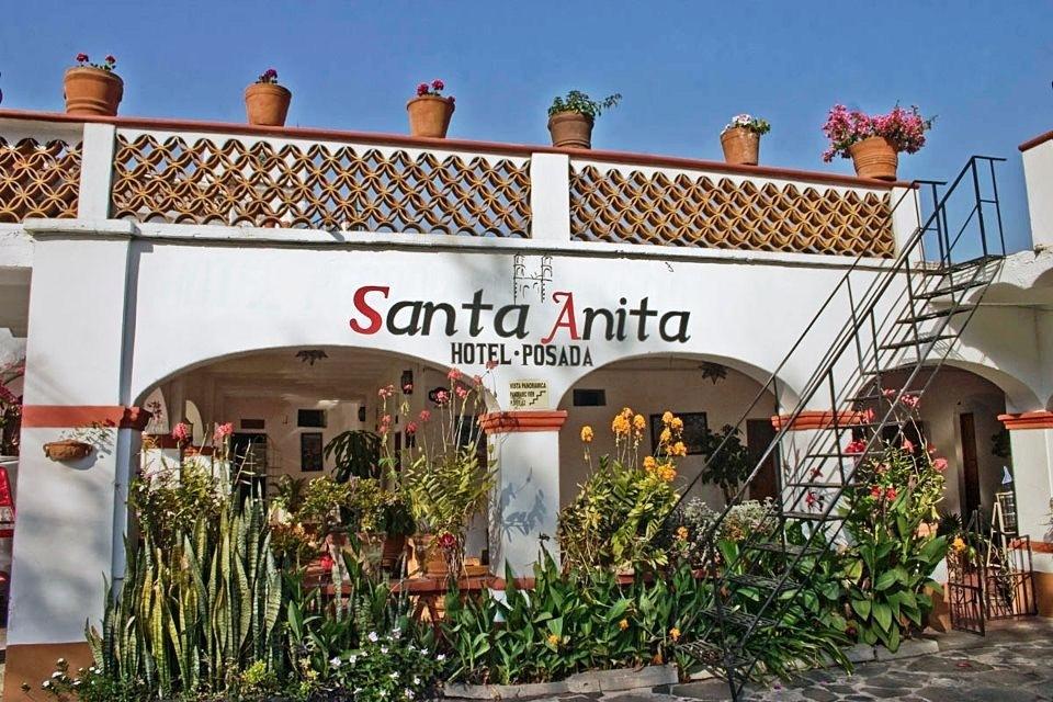 Hotel Posada Santa Anita แท็กซ์โก เด อลาร์คอน ภายนอก รูปภาพ